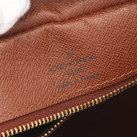 LOUIS VUITTON Nile Shoulder Bag Coated Canvas Leather Monogram Brown M45244 - Picture 5 of 10